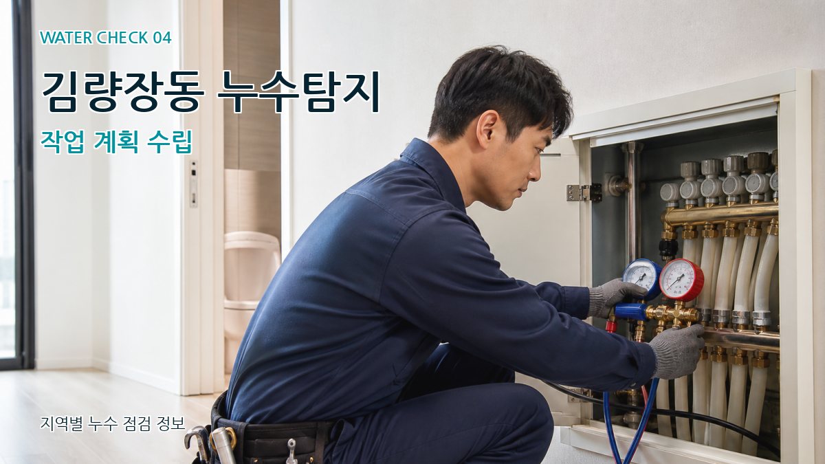 김량장동 누수탐지 누수탐지 이미지