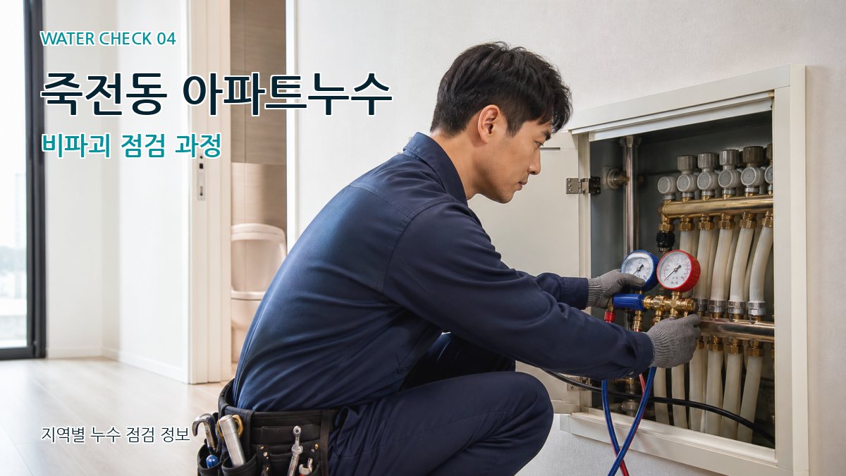 죽전동 누수탐지 누수탐지 이미지