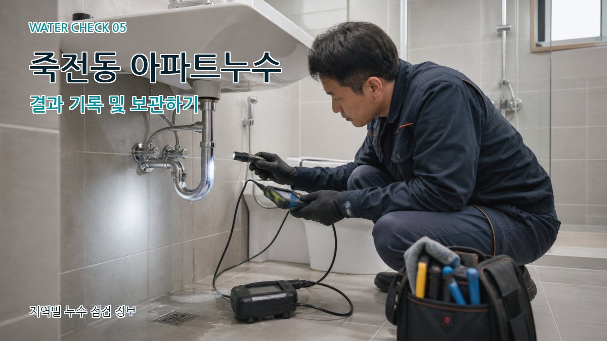 죽전동 누수공사 누수탐지 이미지