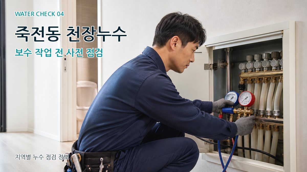 죽전동 누수탐지 누수탐지 이미지