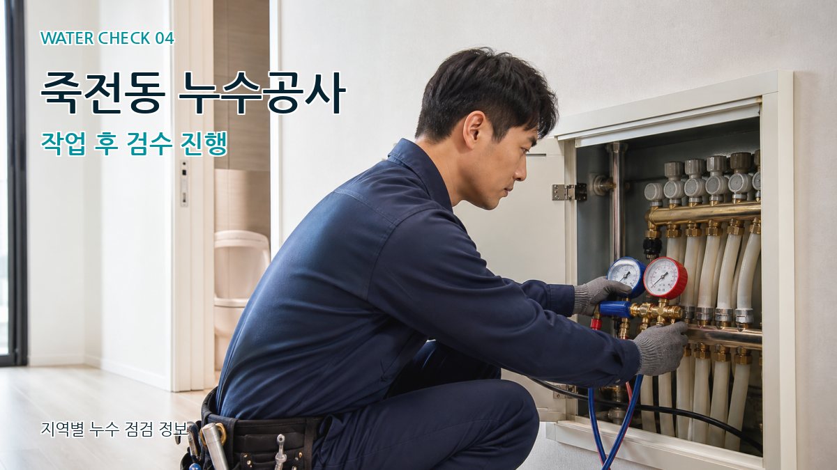 죽전동 누수탐지 누수탐지 이미지