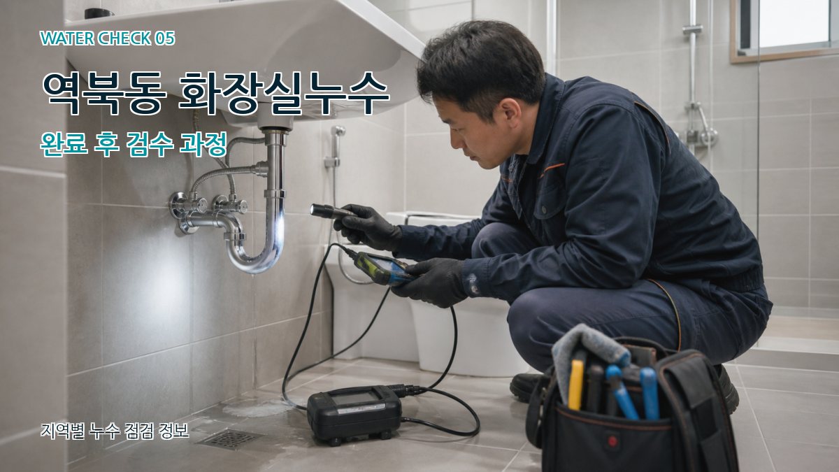 역북동 누수공사 누수탐지 이미지