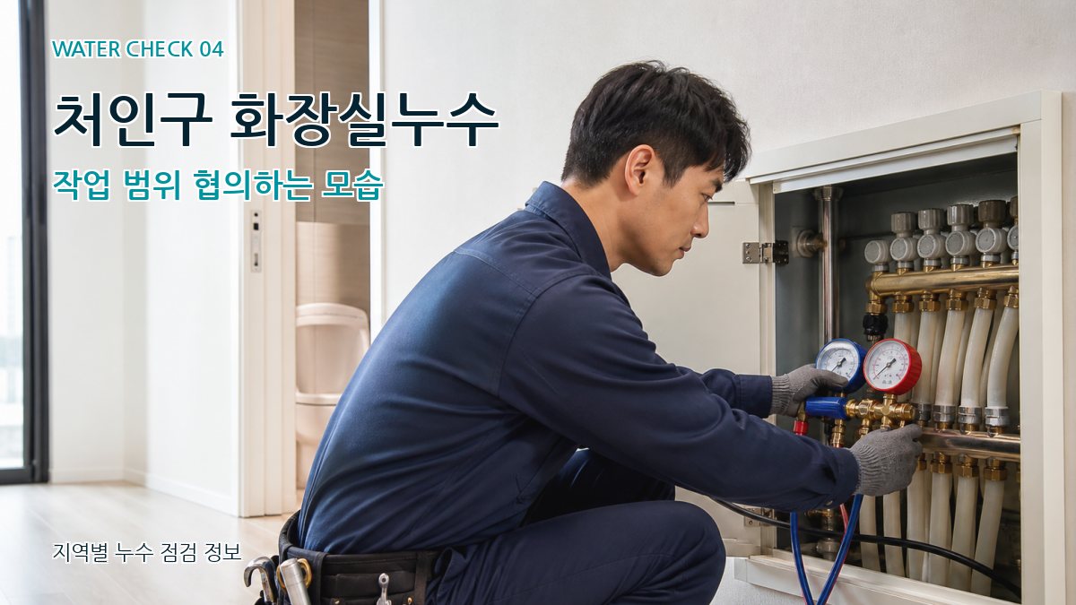 처인구 누수탐지 누수탐지 이미지