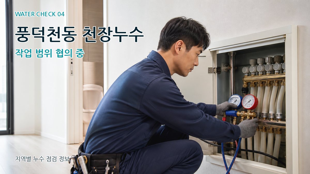 풍덕천동 누수탐지 누수탐지 이미지