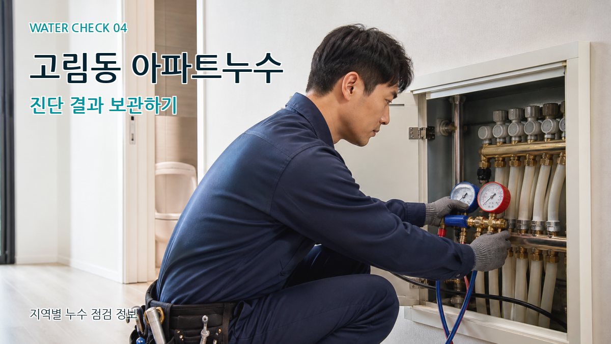 고림동 누수탐지 누수탐지 이미지