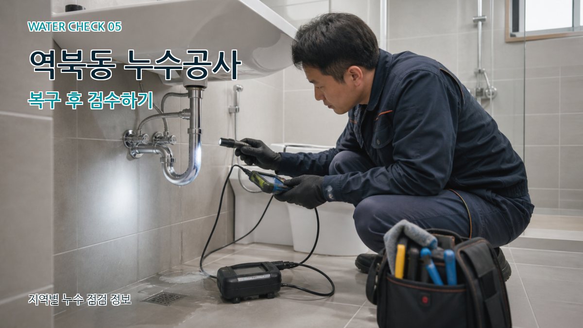 역북동 누수공사 누수탐지 이미지
