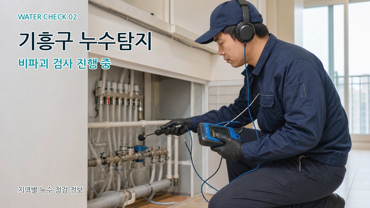 기흥구 화장실누수 누수탐지 이미지