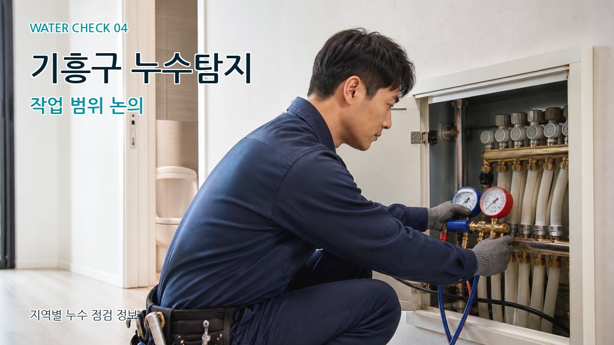기흥구 누수탐지 누수탐지 이미지