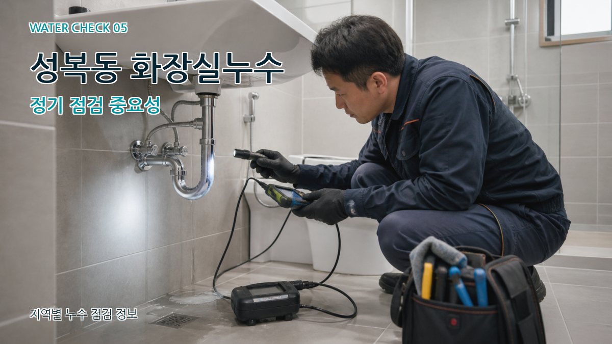 성복동 화장실누수 정기 점검 중요성