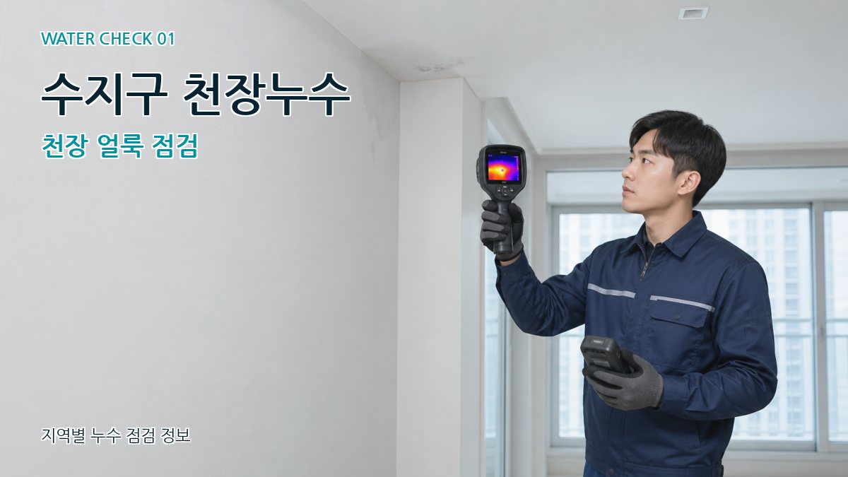 수지구 아파트누수 누수탐지 이미지