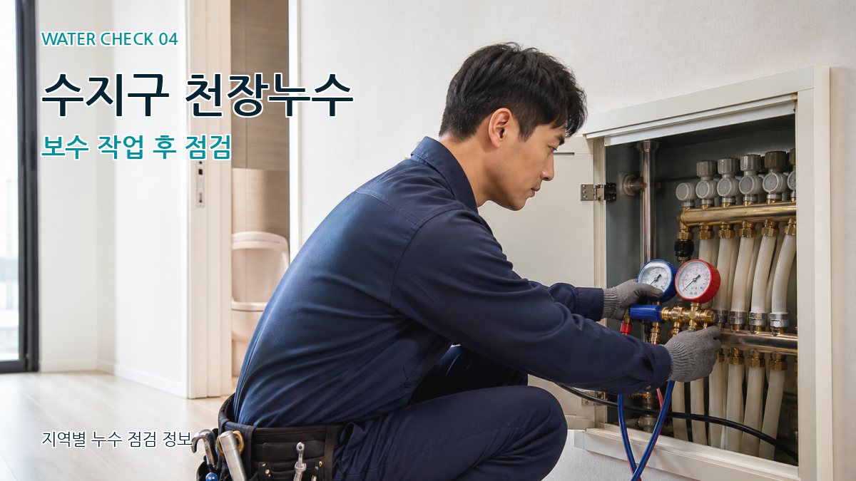 수지구 누수탐지 누수탐지 이미지