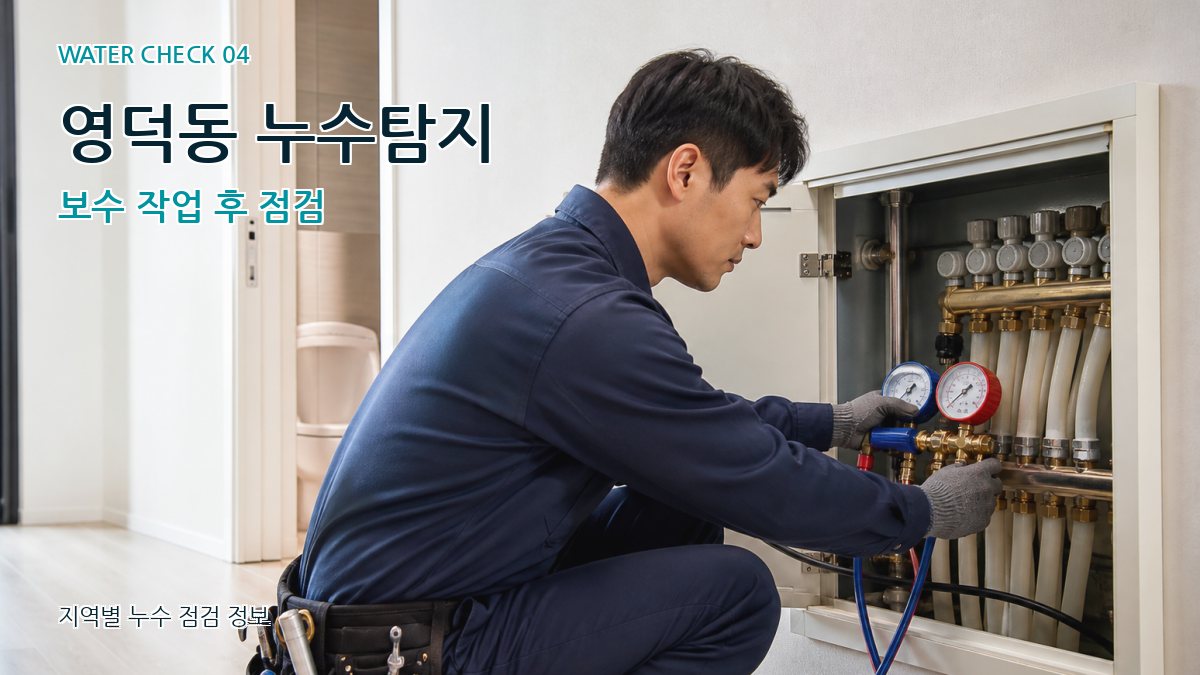 영덕동 누수탐지 누수탐지 이미지