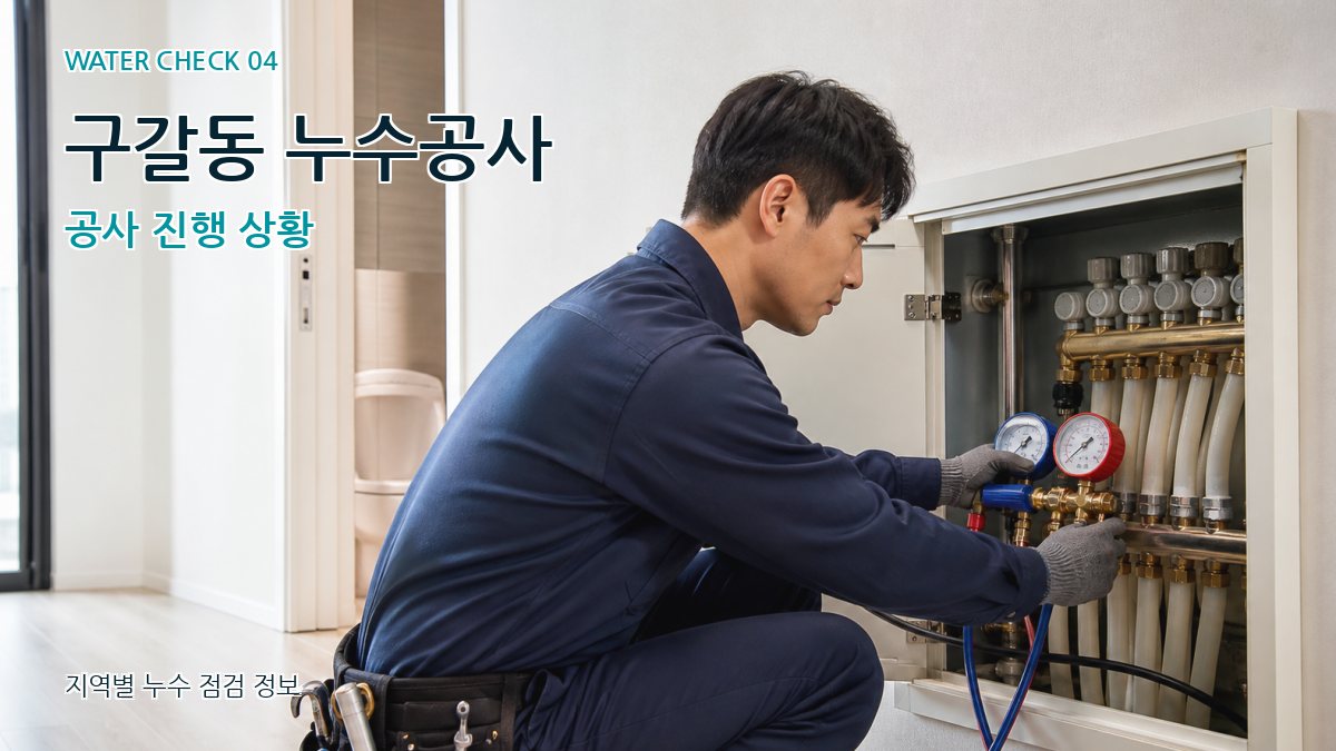 구갈동 누수탐지 누수탐지 이미지
