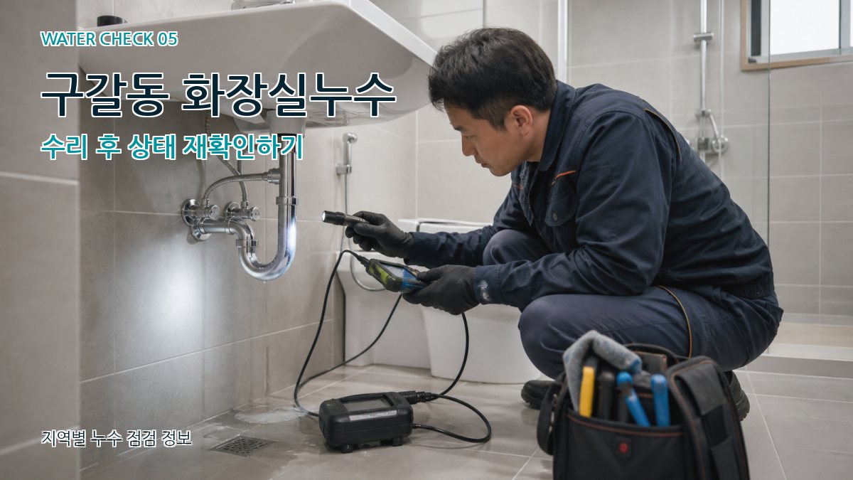 구갈동 누수공사 누수탐지 이미지