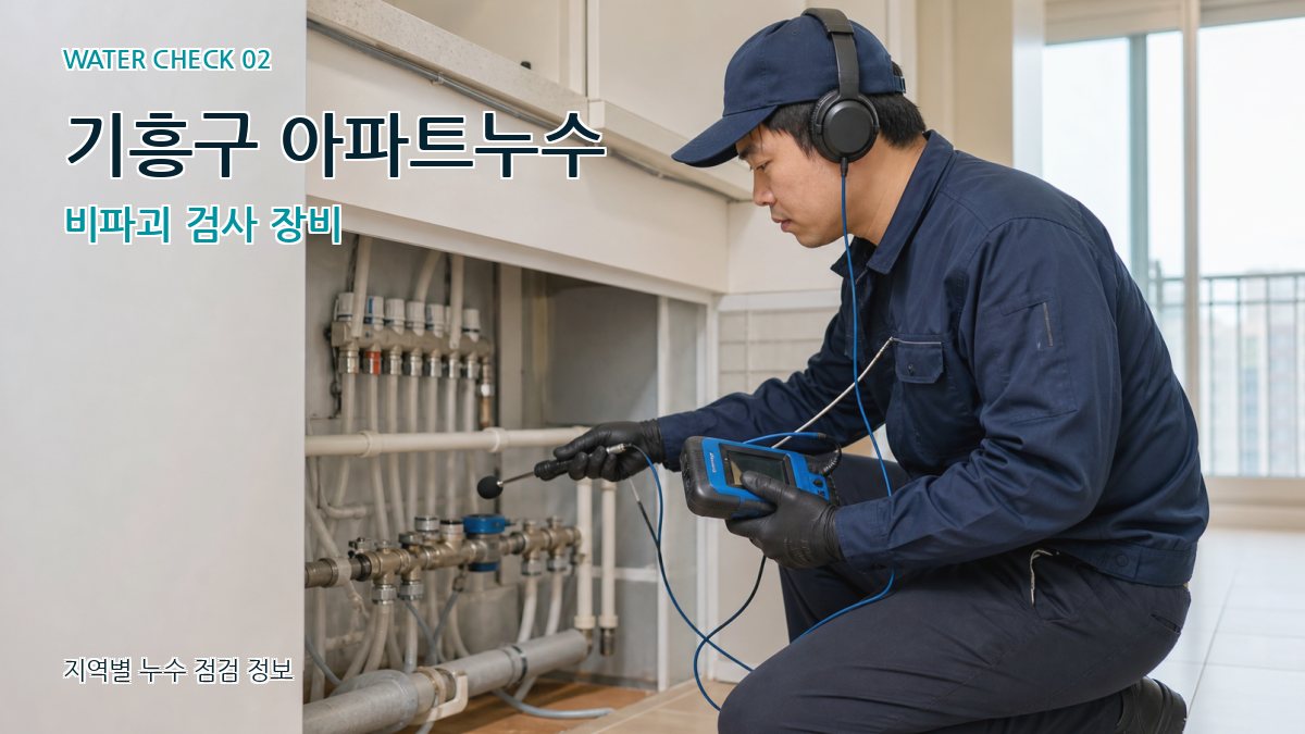 기흥구 화장실누수 누수탐지 이미지