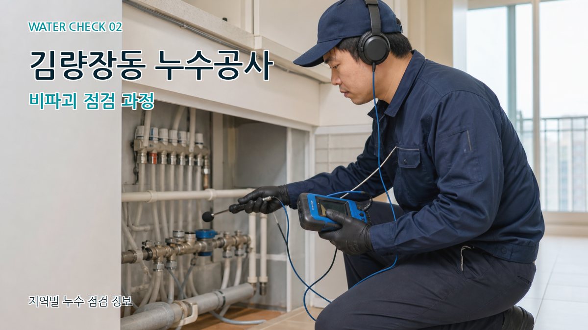 김량장동 화장실누수 누수탐지 이미지