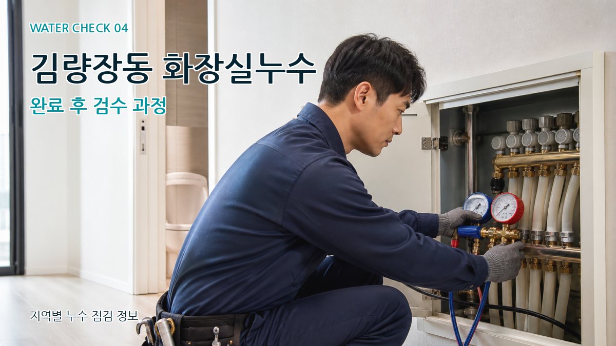 김량장동 누수탐지 누수탐지 이미지